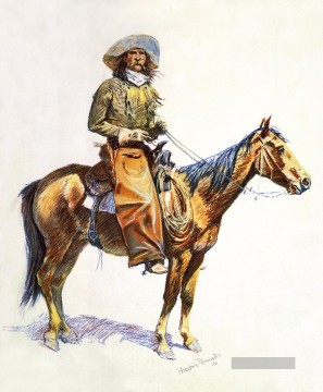 arizona kuhjunge 1901 Frederic Remington Ölgemälde